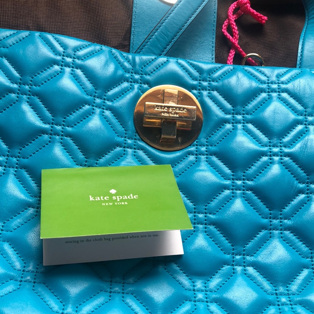 Quilted Kate Spade Shoulder Handbag